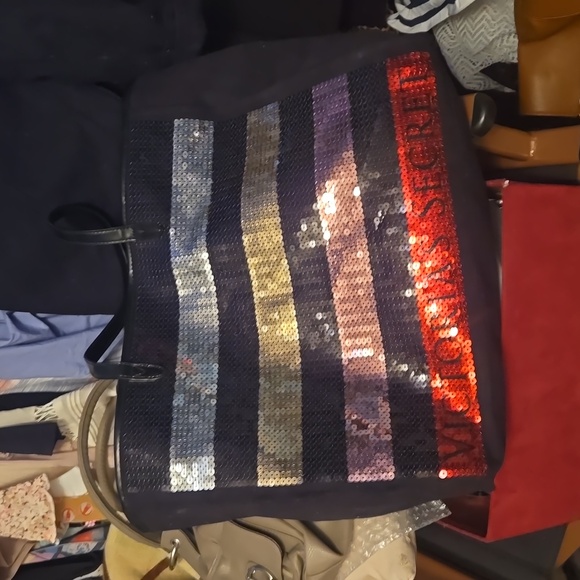 BIG Victoria Secrets tote canvas bag - Picture 15 of 15